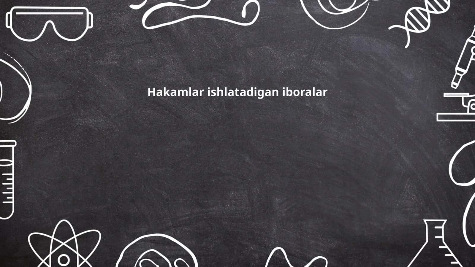 Salomlashish iboralari