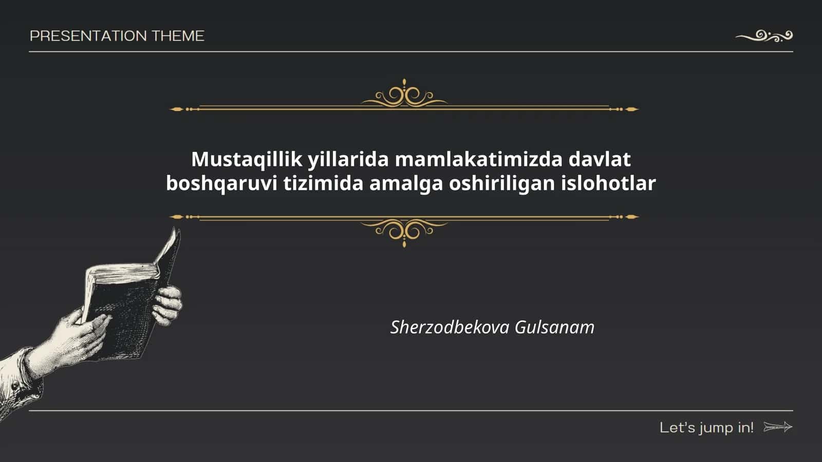 Davlat boshqaruvi tizimi