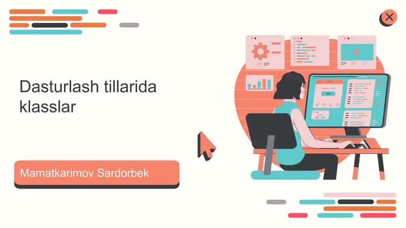 Dasturlash tillarida klasslar