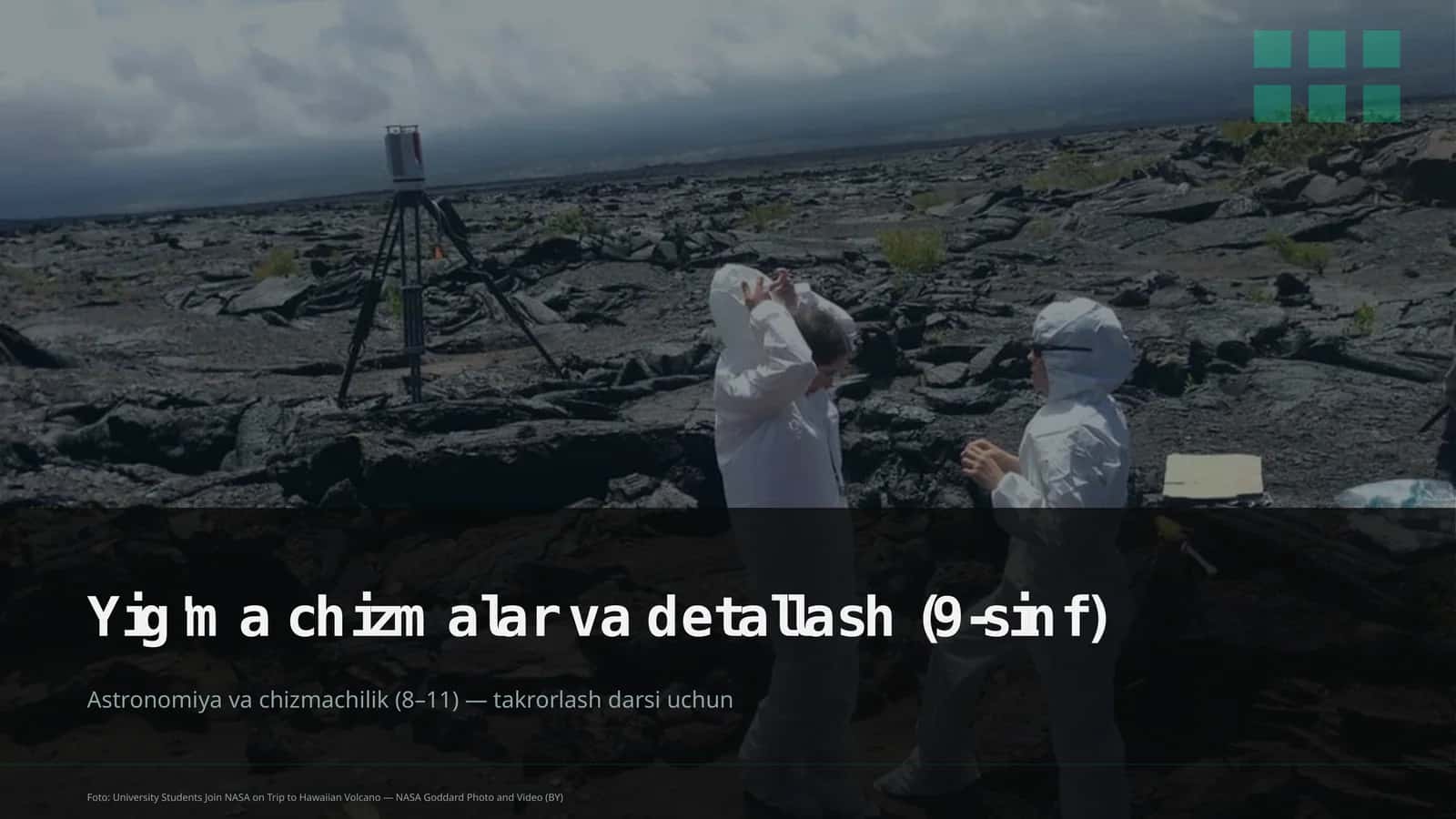 Yig'ma chizmalar va detallash (9-sinf)