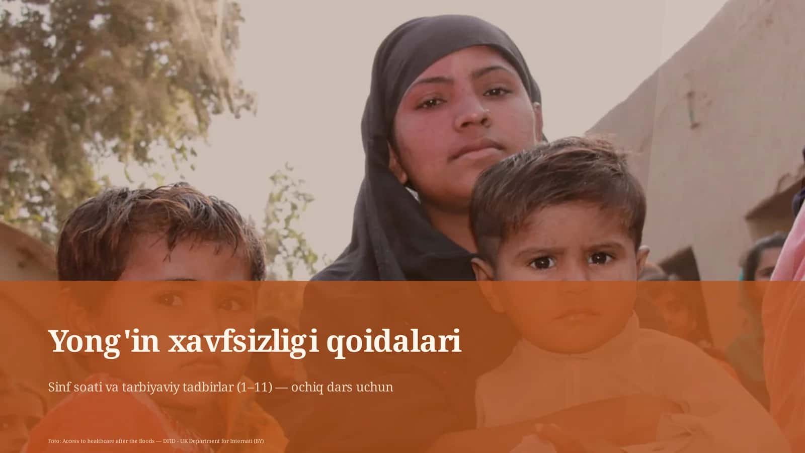 Yong'in xavfsizligi qoidalari