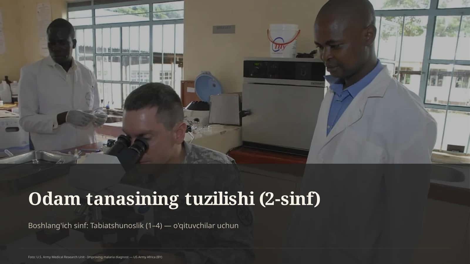 Odam tanasining tuzilishi (2-sinf)