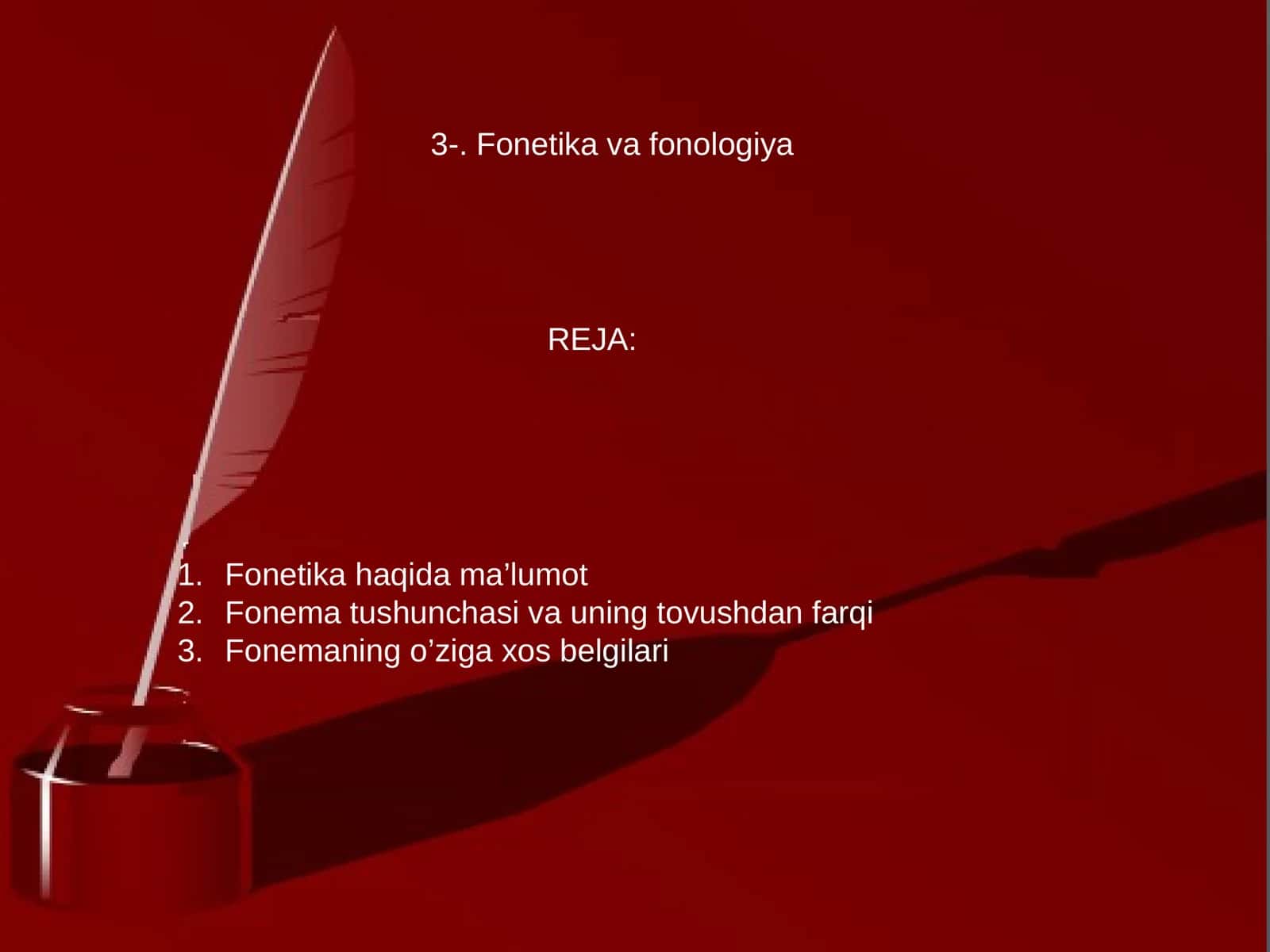 Fonetika haqida ma’lumot