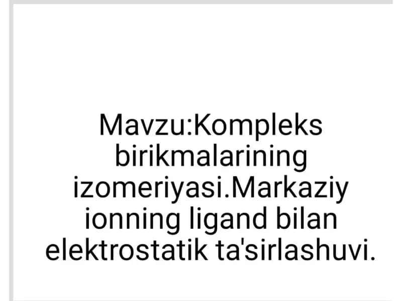 Kompleks birikmalar