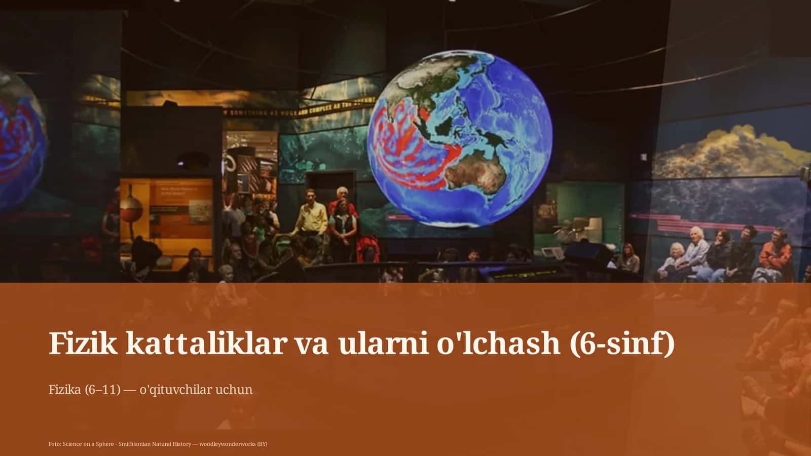 Fizik kattaliklar va ularni o'lchash (6-sinf)