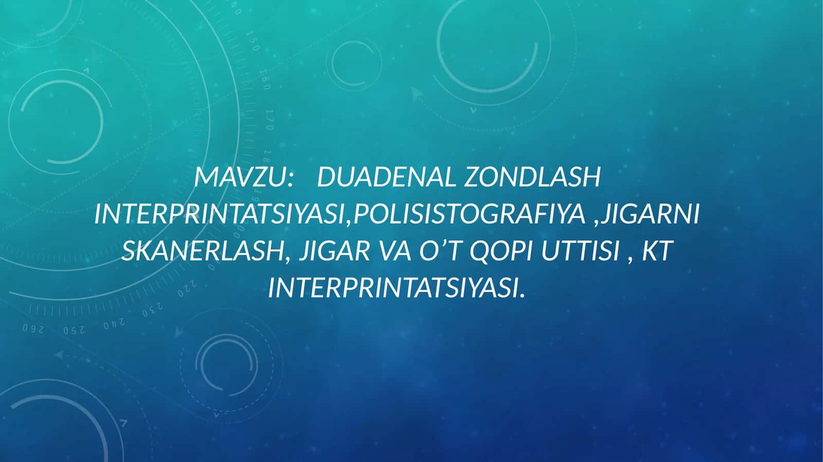 Duadenal zond