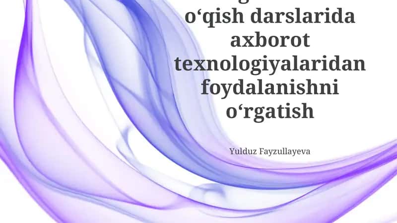 Texnologiya yordamida interaktiv hikoya aytish