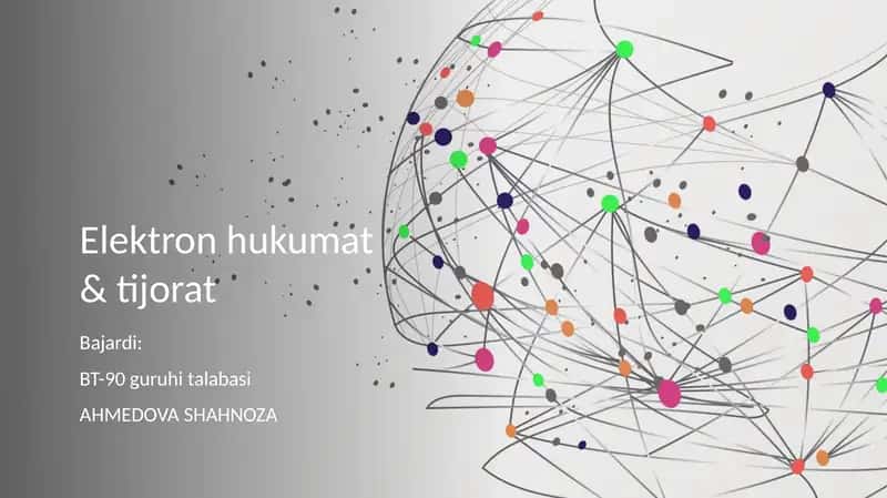 Elektron hukumat & tijorat