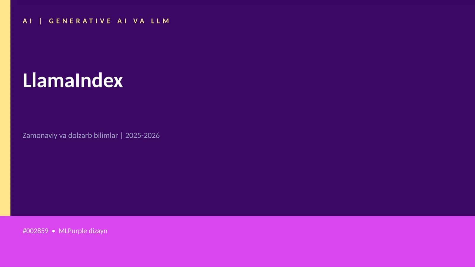LlamaIndex