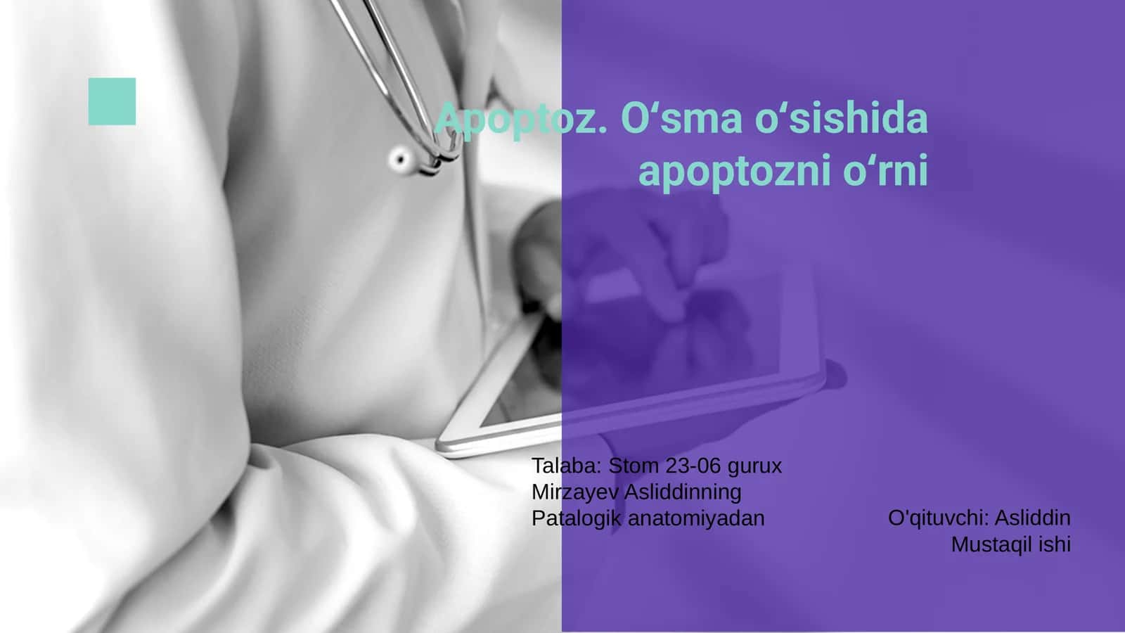 Apoptoz