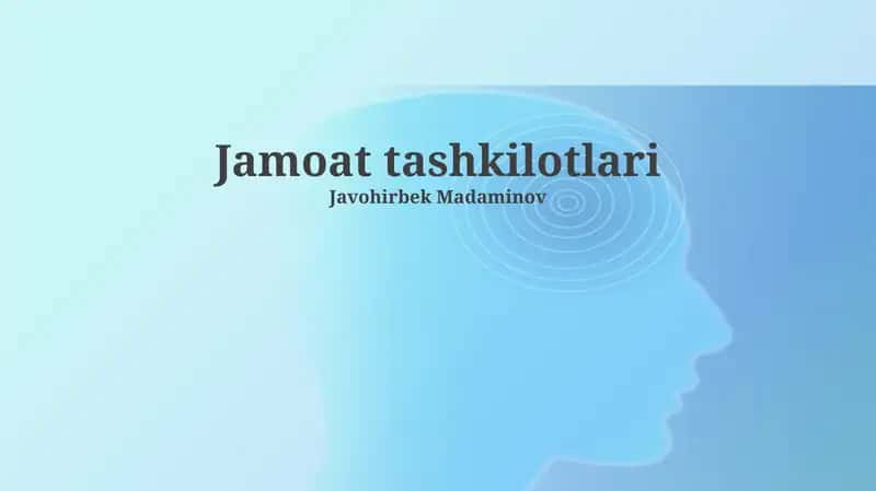 Davlat tashkilotlari