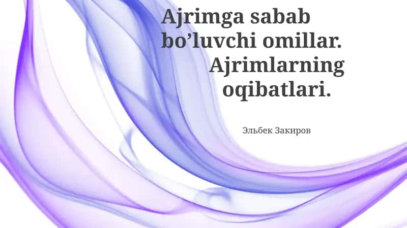Farzand tarbiyasi bilan bog'liq kelishmovchiliklar