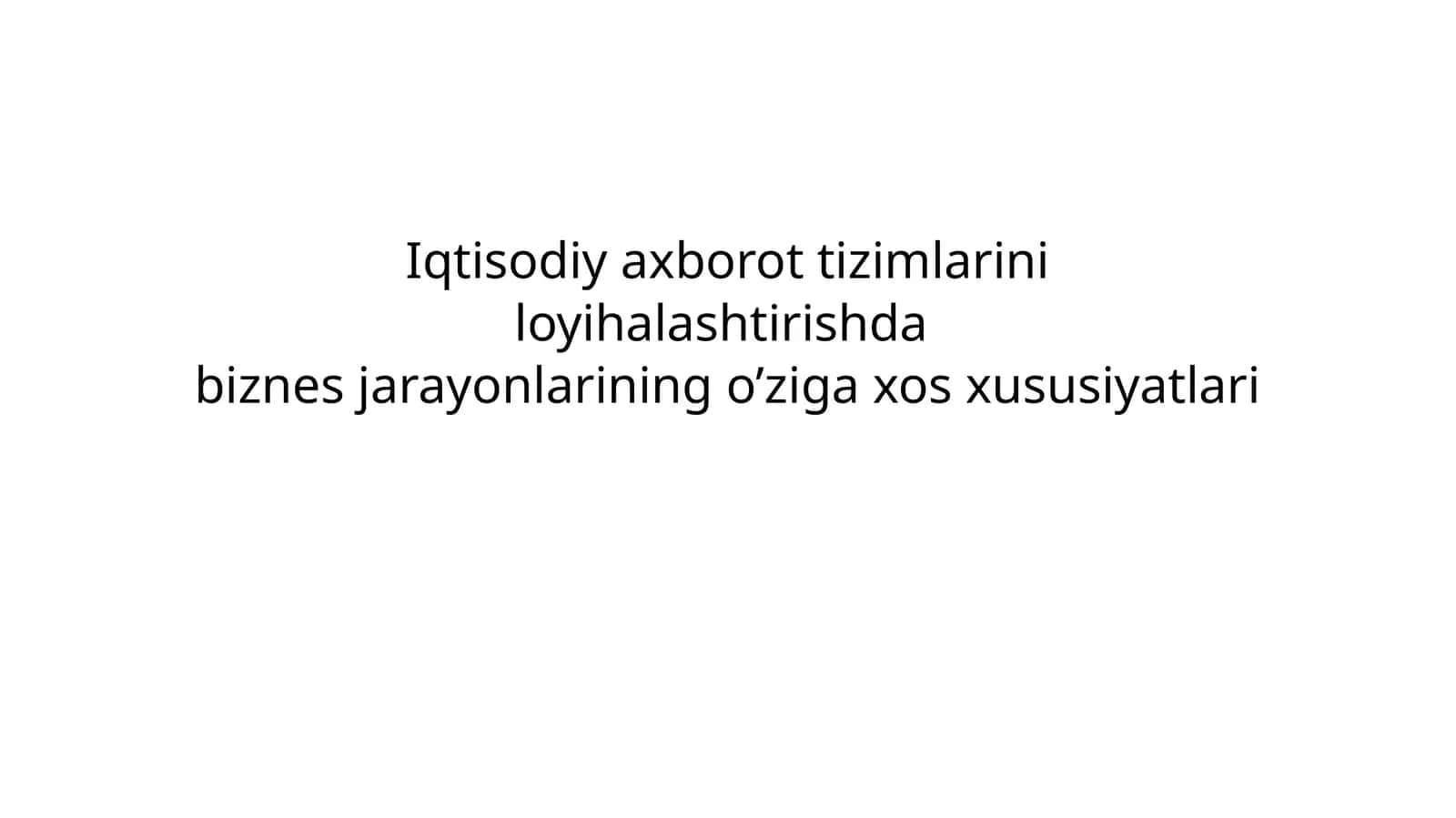 Biznesjarayoni