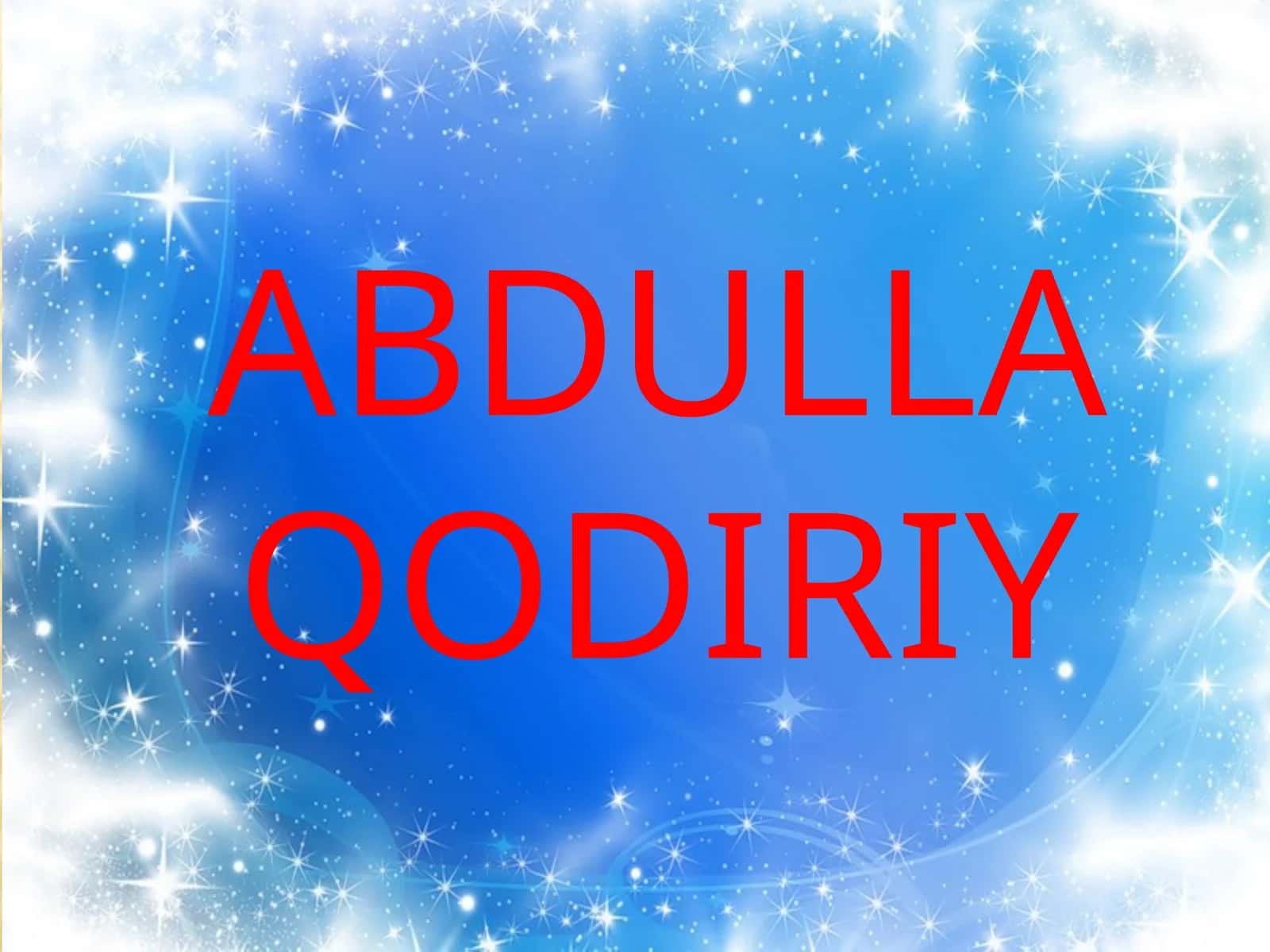 7-sinf Adabiyot fanidan Abdulla Qodiriy Mehrobdan chayon dars ishlanma