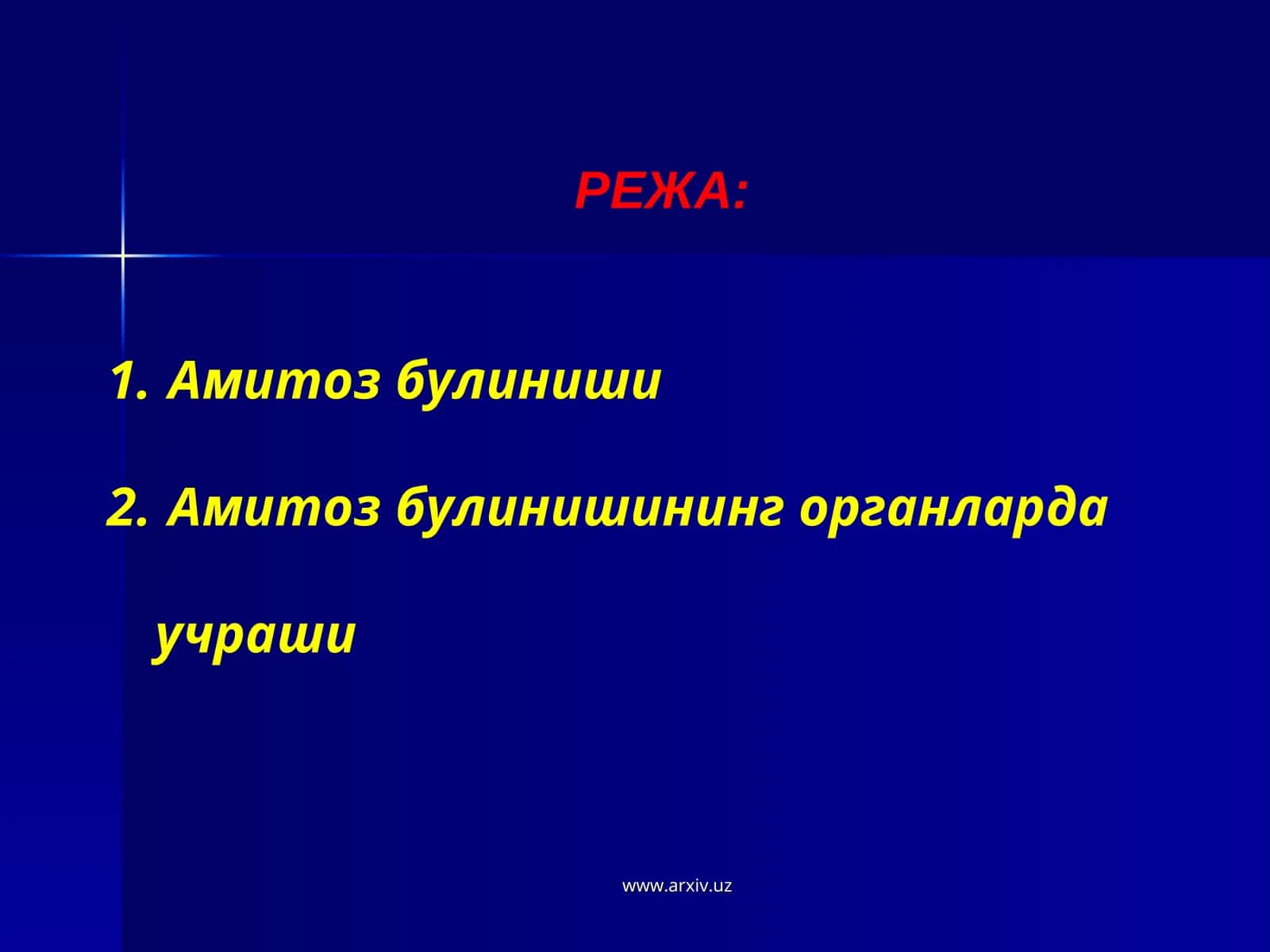 Амитоз булиниши