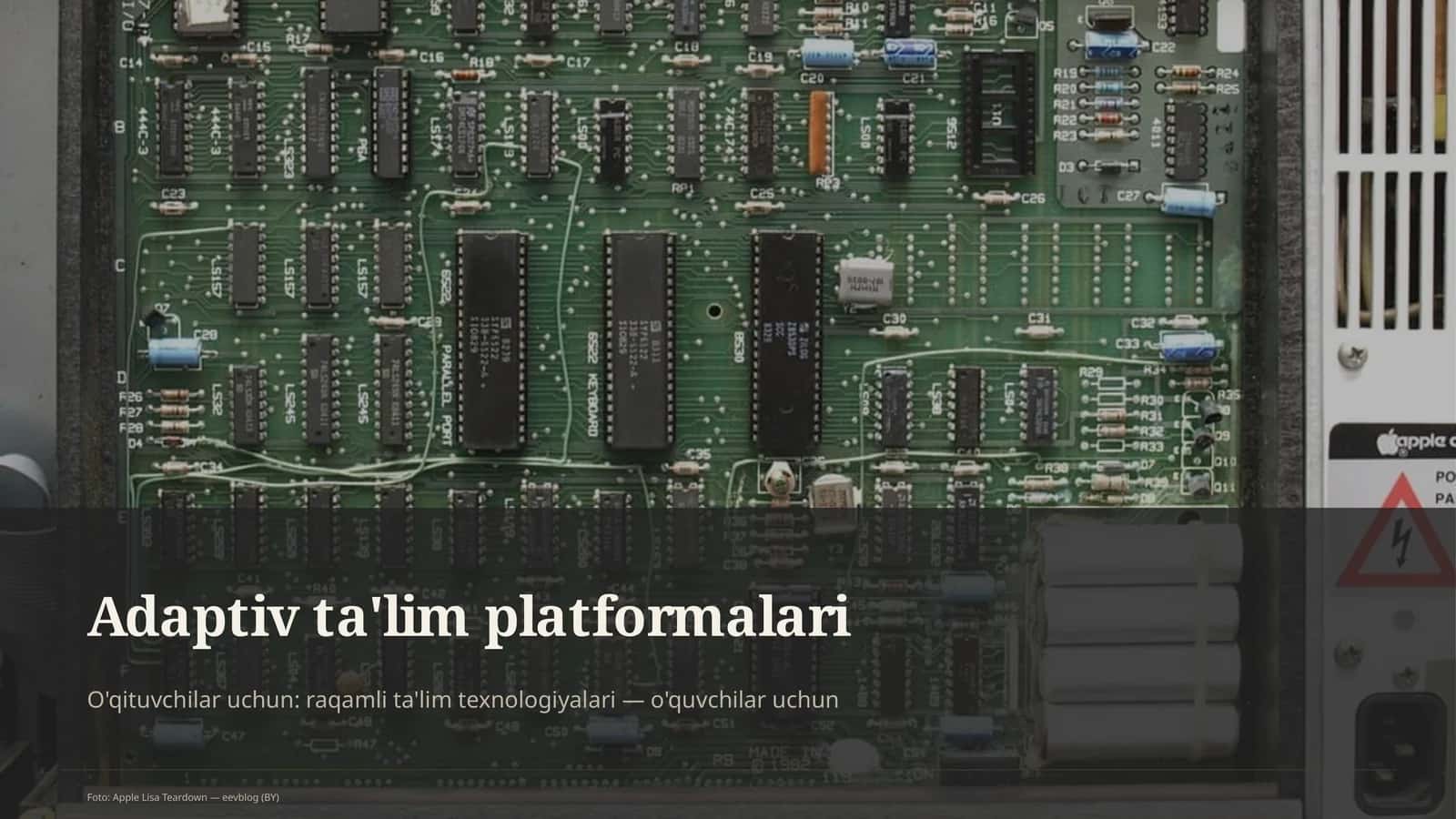 Adaptiv ta'lim platformalari
