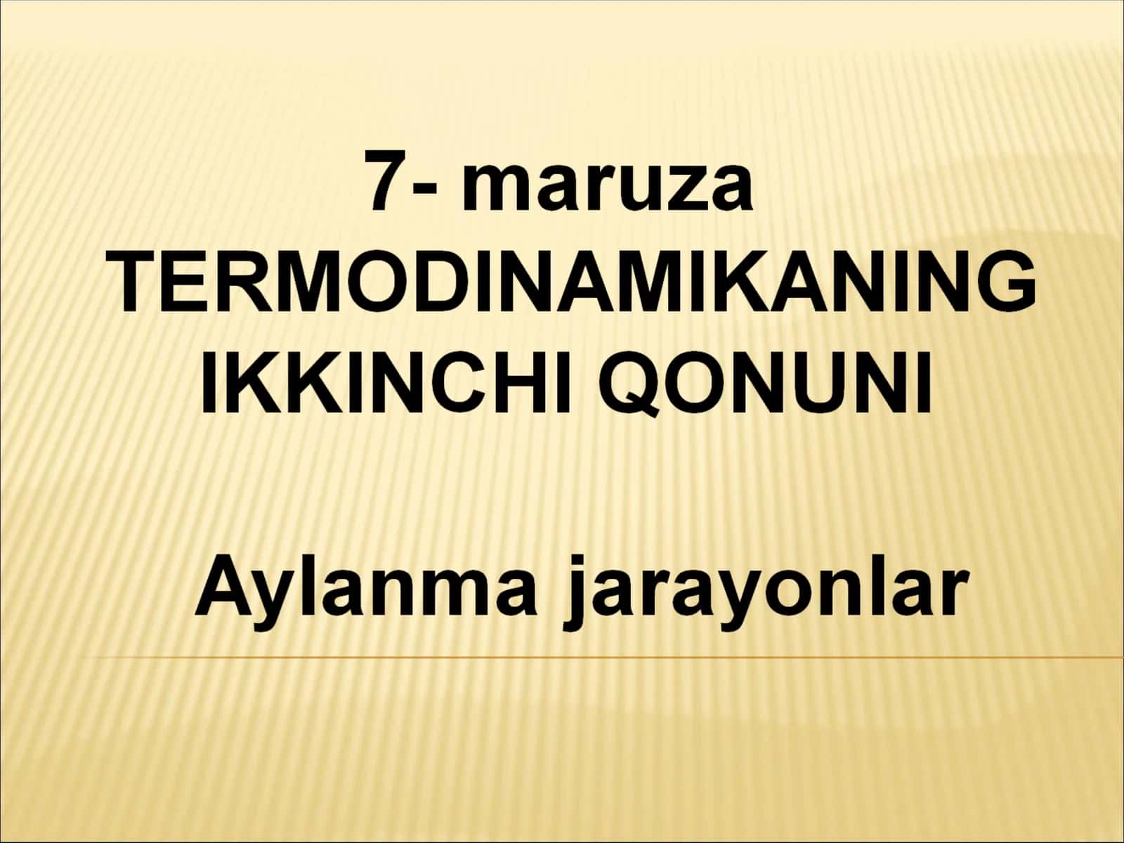 Aylanma jarayonlar
