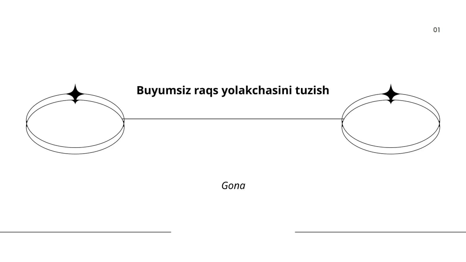 Buyumsiz raqs yolakchasini tuzish