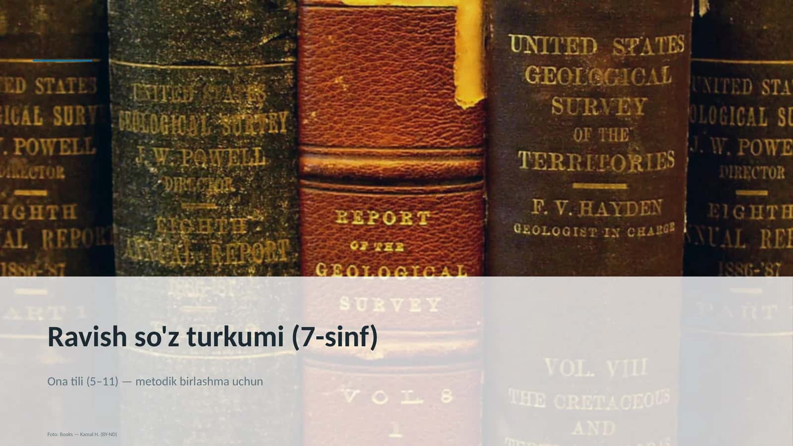 Ravish so'z turkumi (7-sinf)