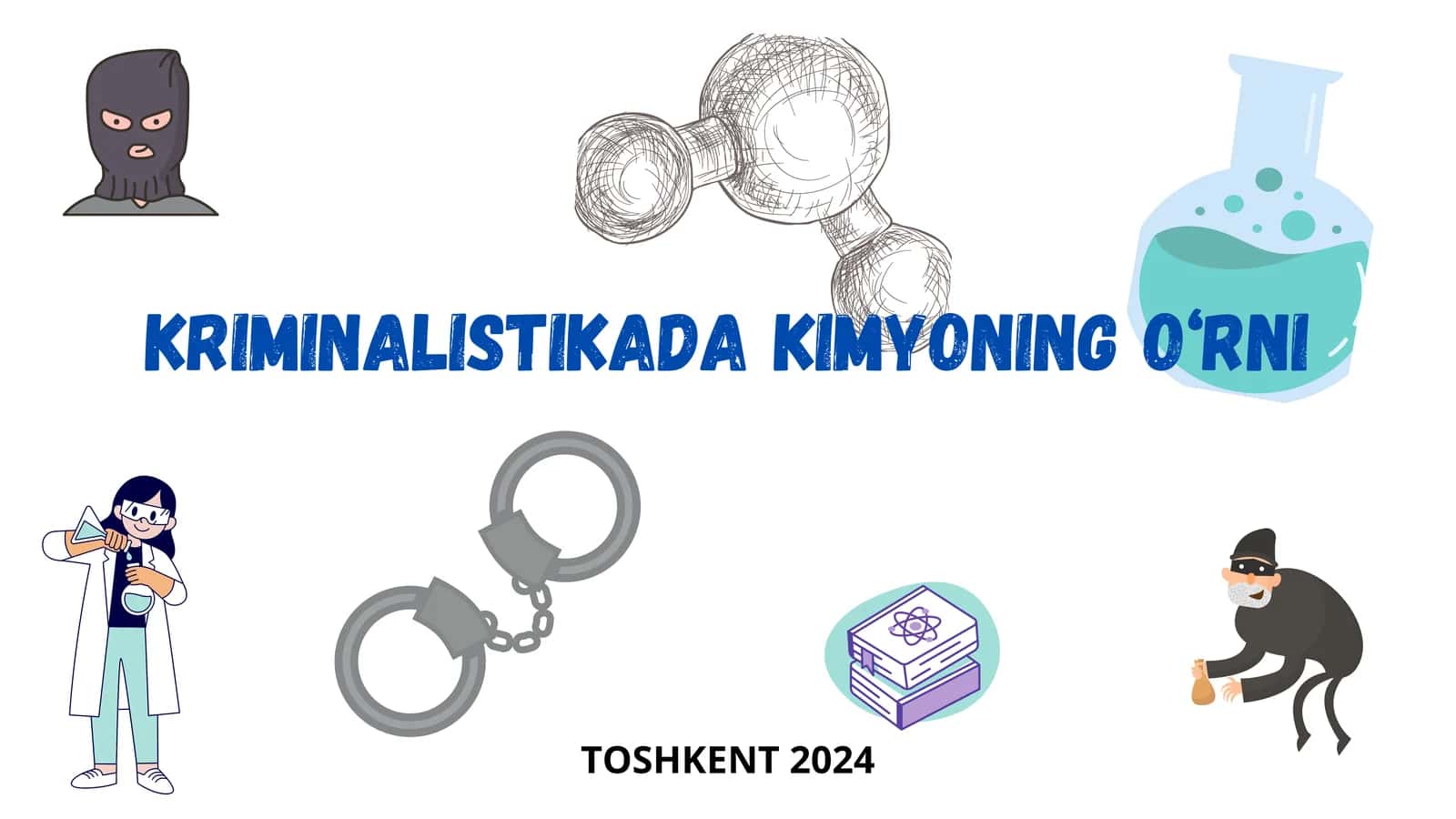 Kriminalistikada kimyoning o‘rni