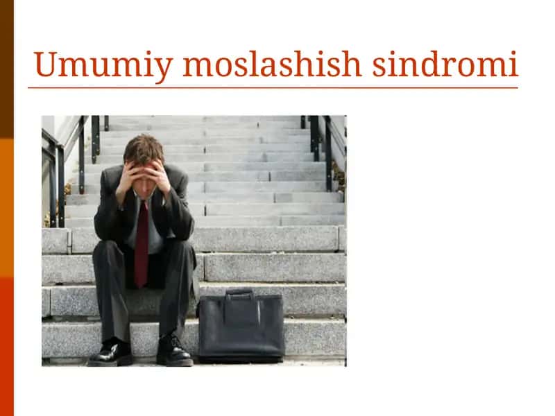 Umumiy moslashish sindromi