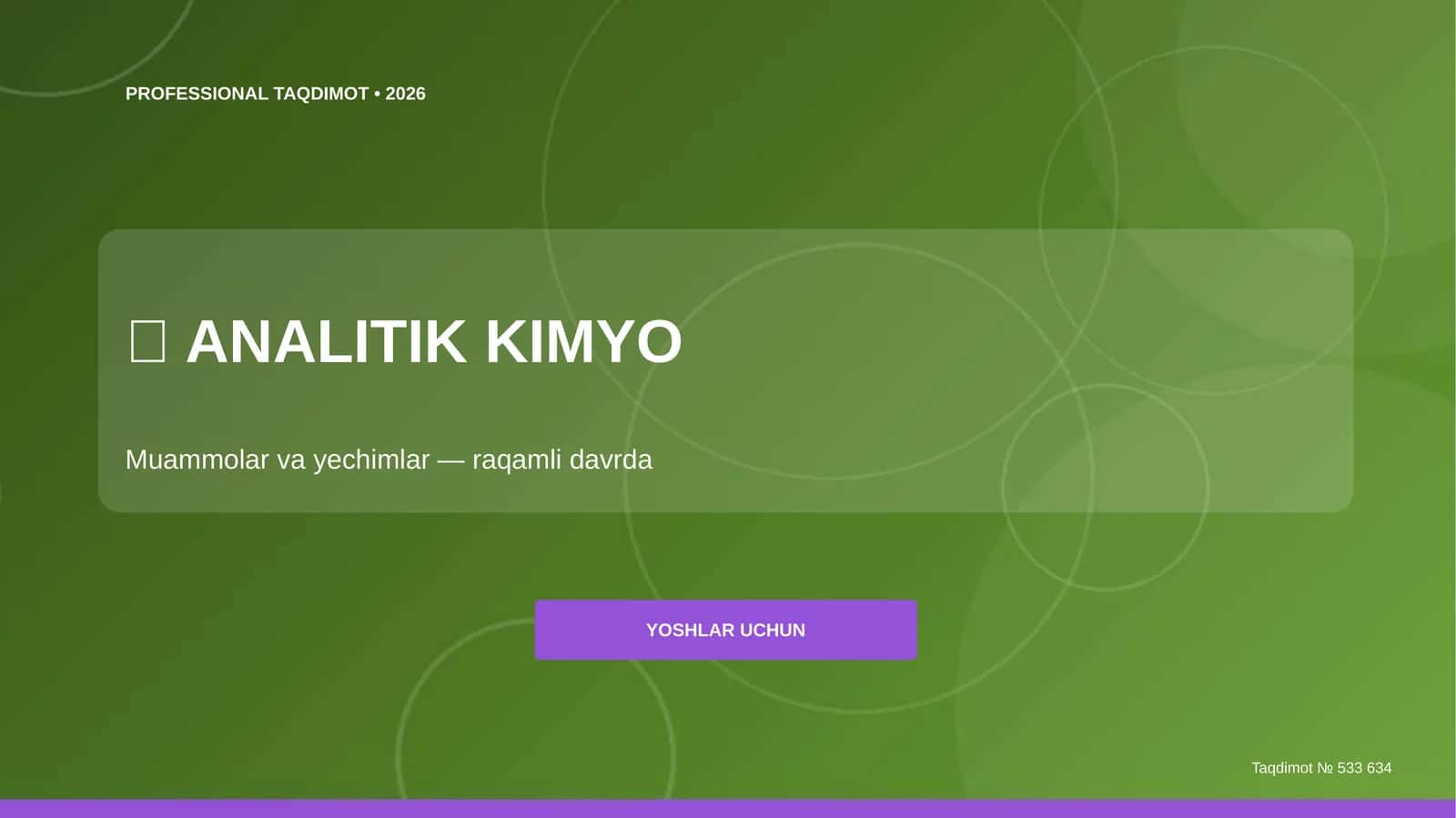 ANALITIK KIMYO