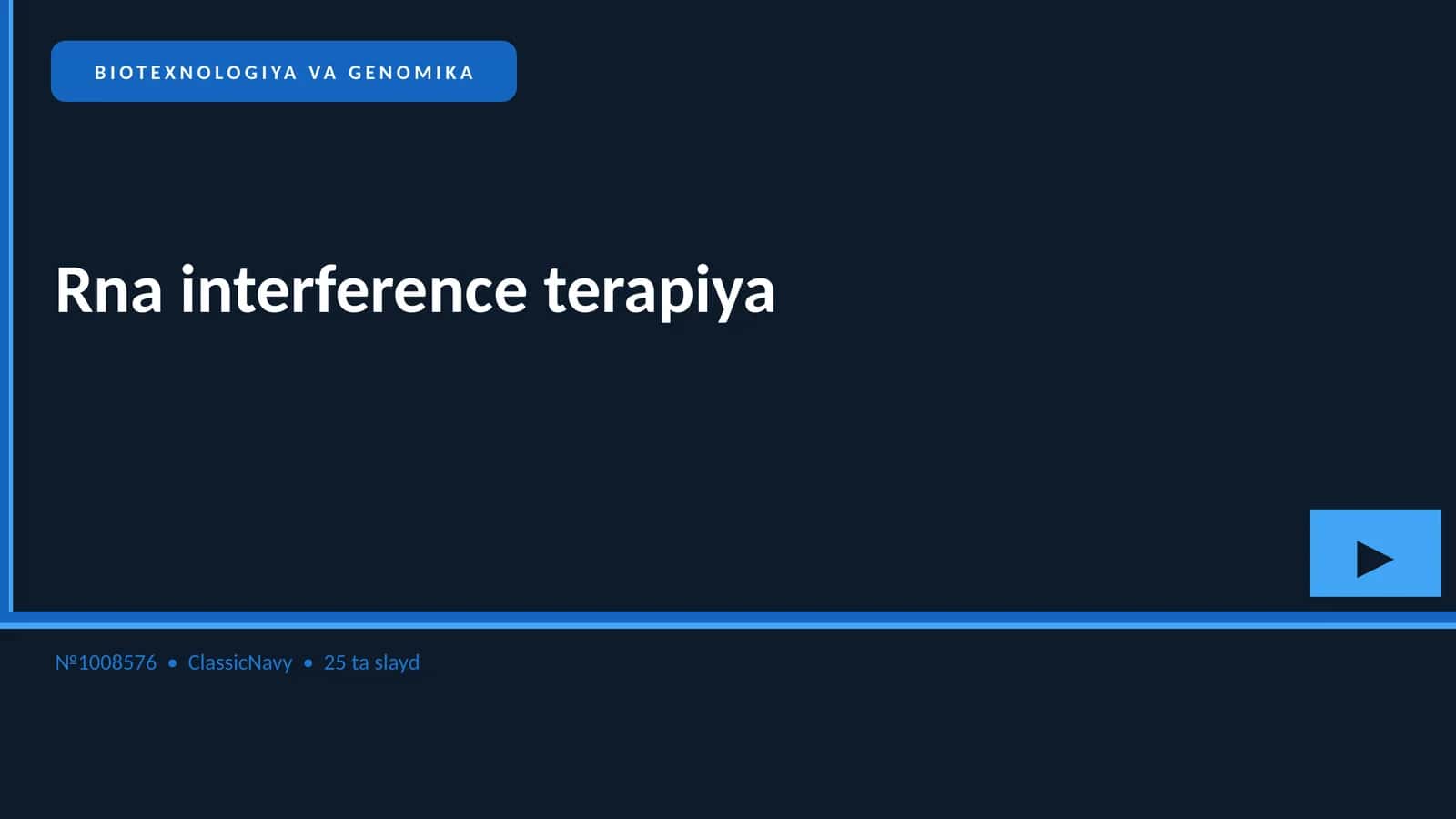 Rna interference terapiya