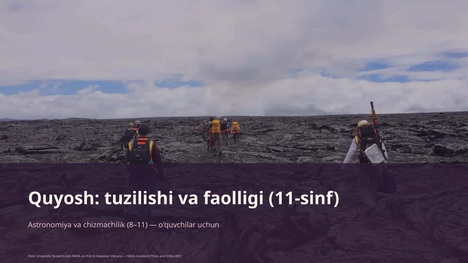 Quyosh: tuzilishi va faolligi (11-sinf)