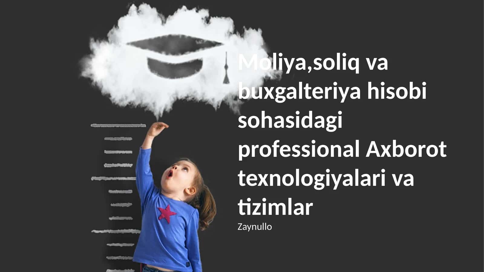 Moliya,soliq va buxgalteriya hisobi sohasidagi professional Axborot texnologiyalari va tizimlar
