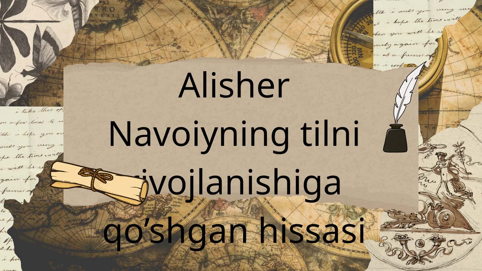 Alisher Navoiyning tilni rivojlanishiga qo’shgan hissasi