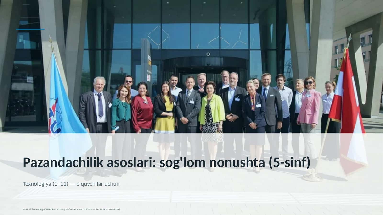 Pazandachilik asoslari: sog'lom nonushta (5-sinf)