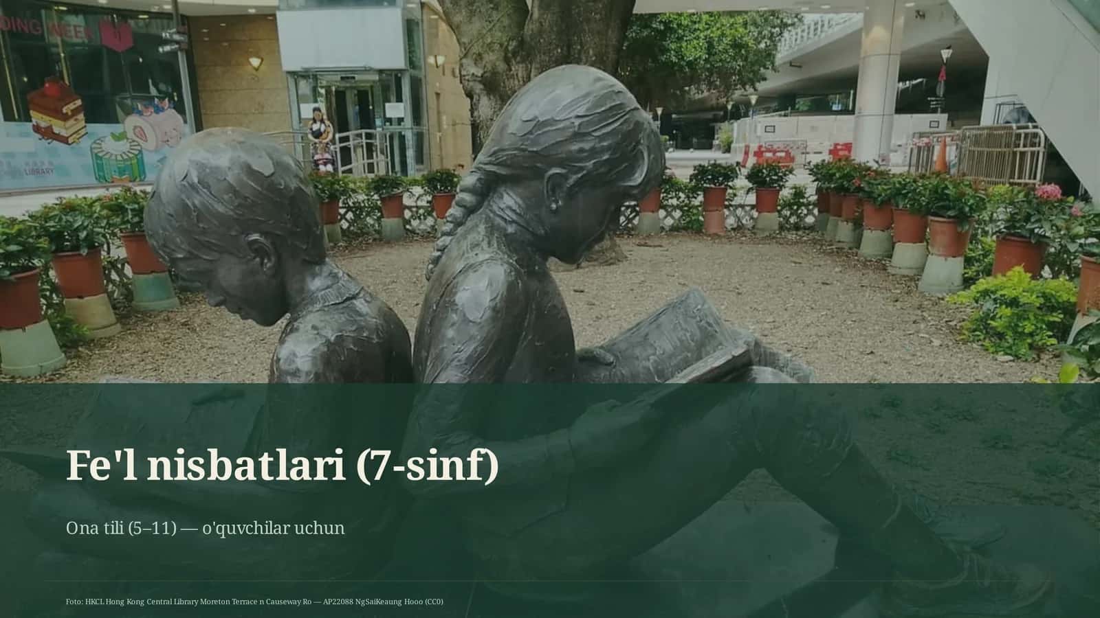 Fe'l nisbatlari (7-sinf)