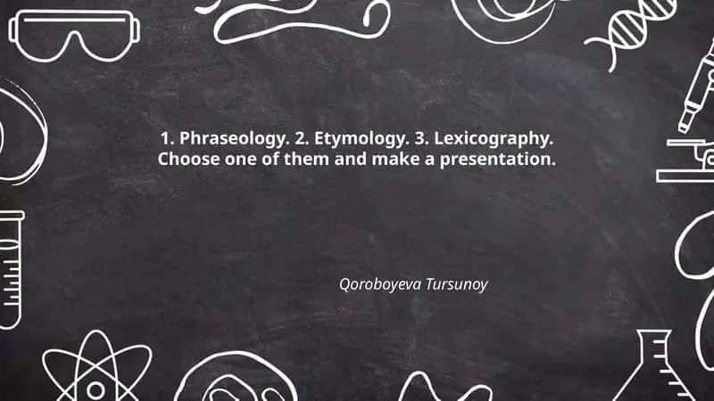 Introduction to Etymology: Methods and Sources