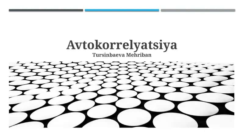 Avtokorrelyatsiya