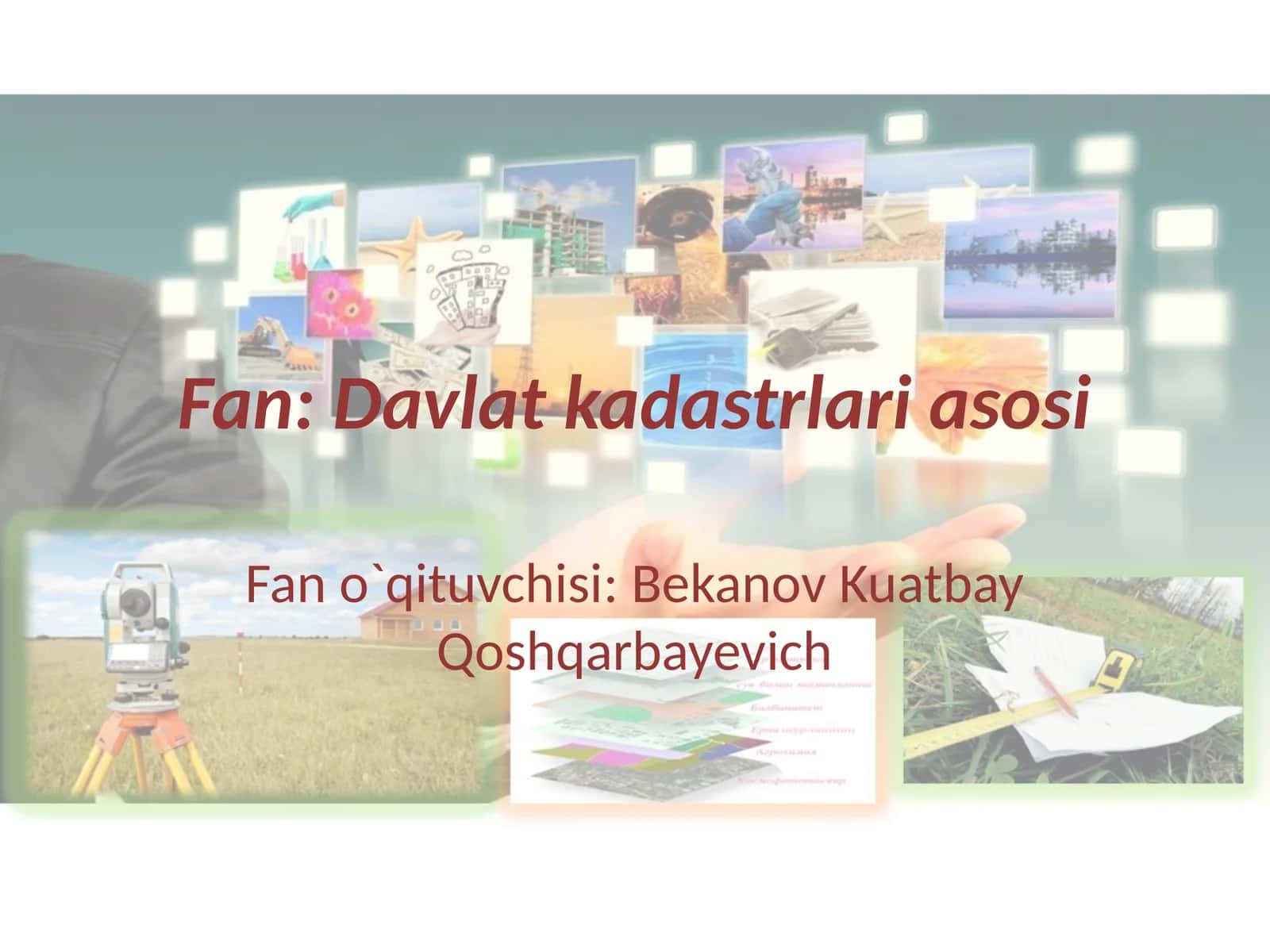 MADANIY MEROS OBYEKTLARI DAVLAT KADASTRI