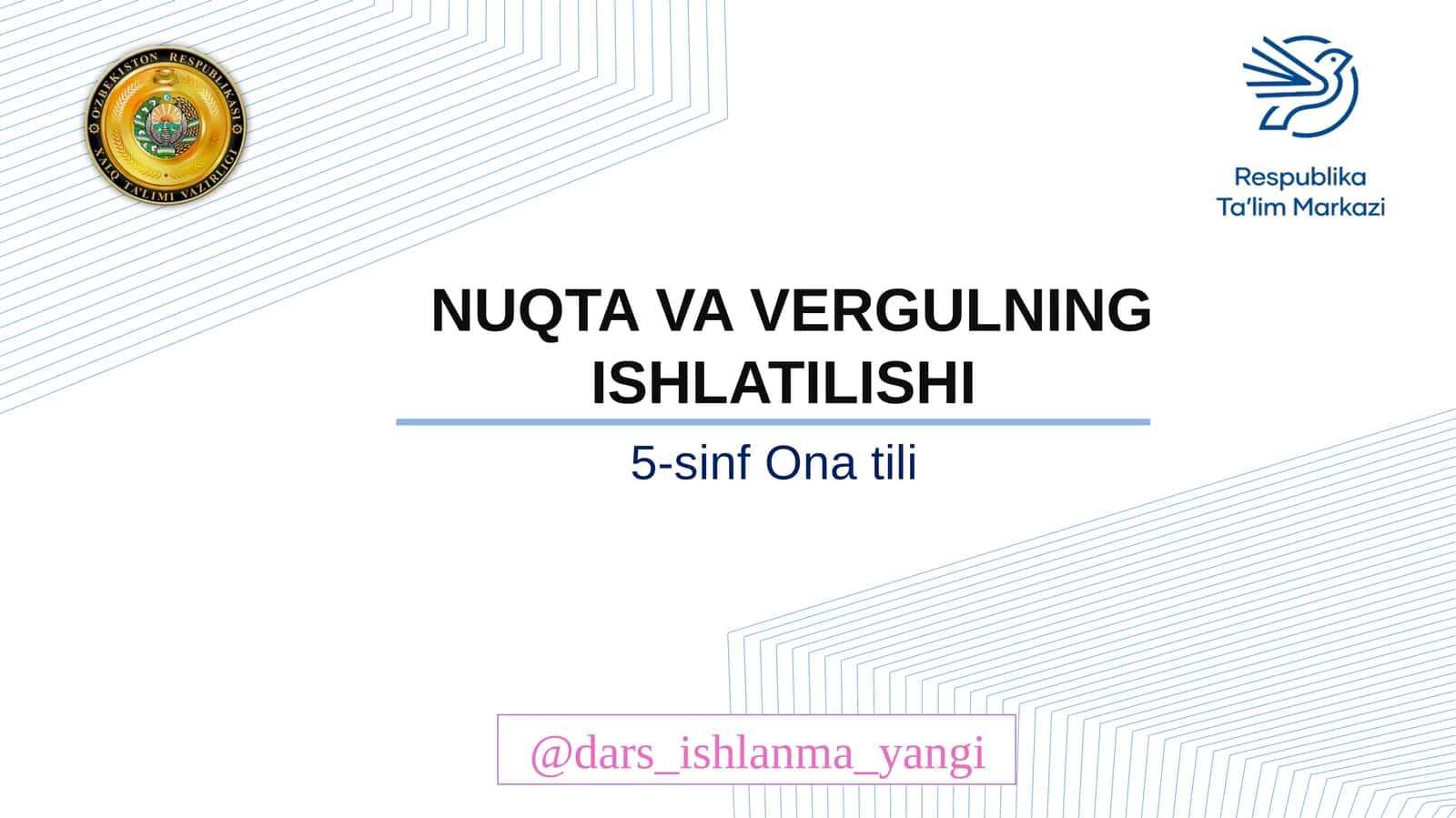5-sinf Ona til