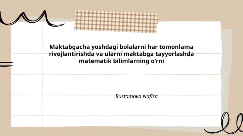 Matematika bilimlari
