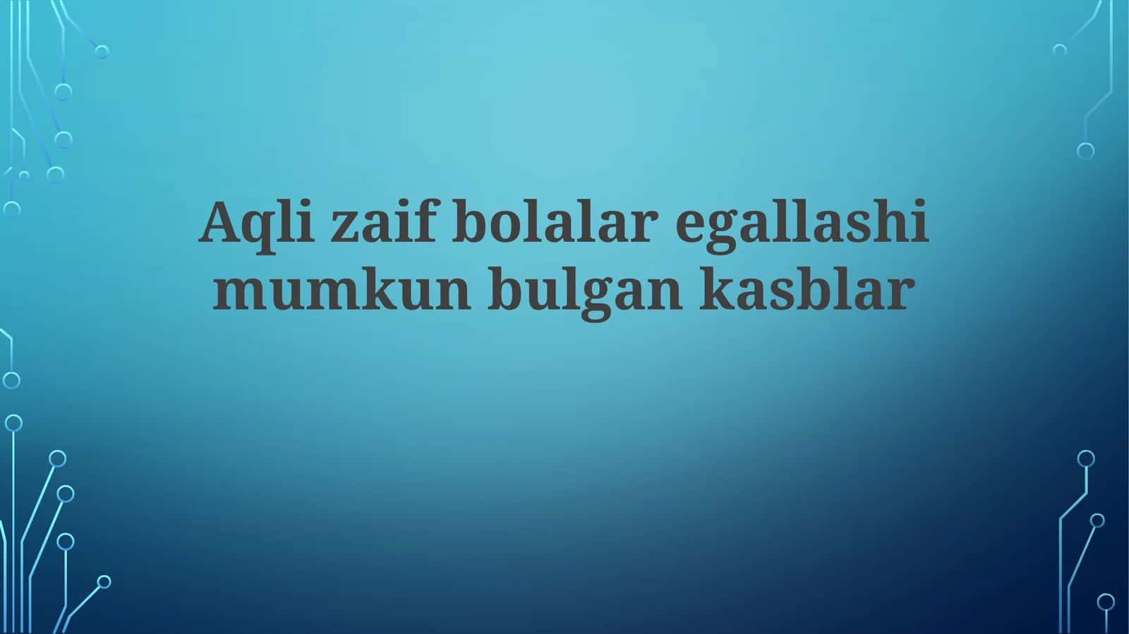 Muloqot va ijtimoiy ko'nikmalar treningi