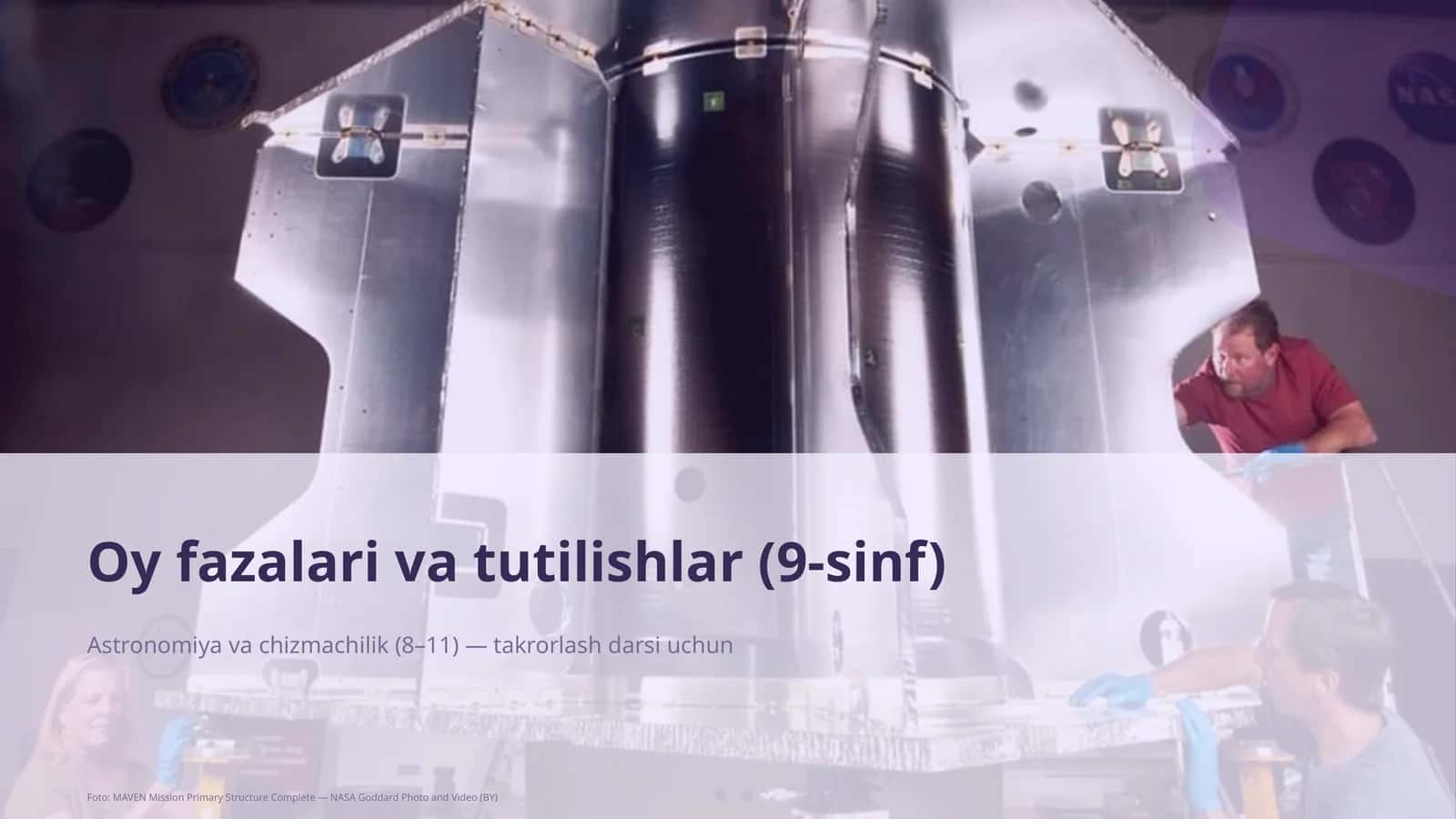 Oy fazalari va tutilishlar (9-sinf)
