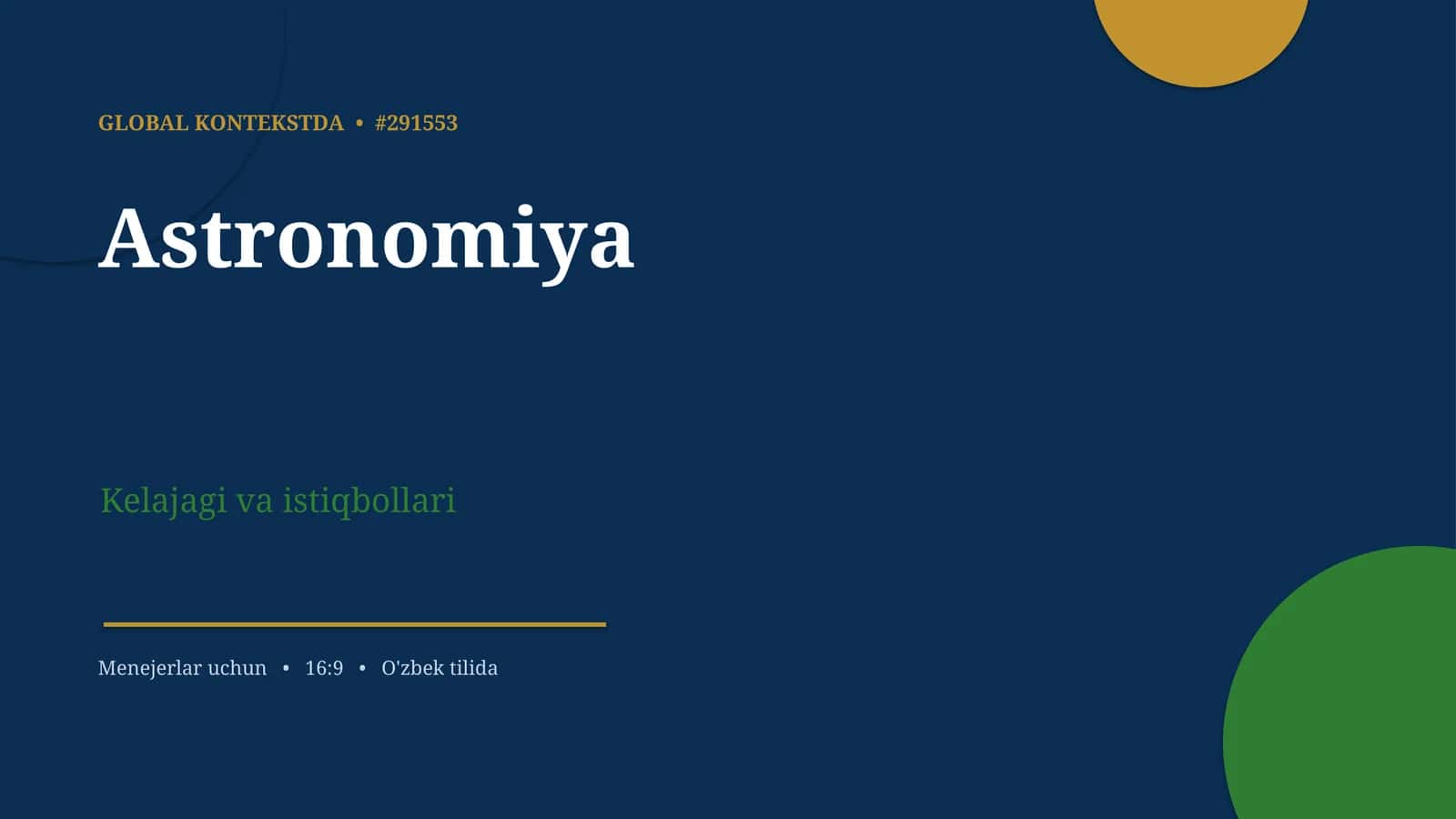 Astronomiya