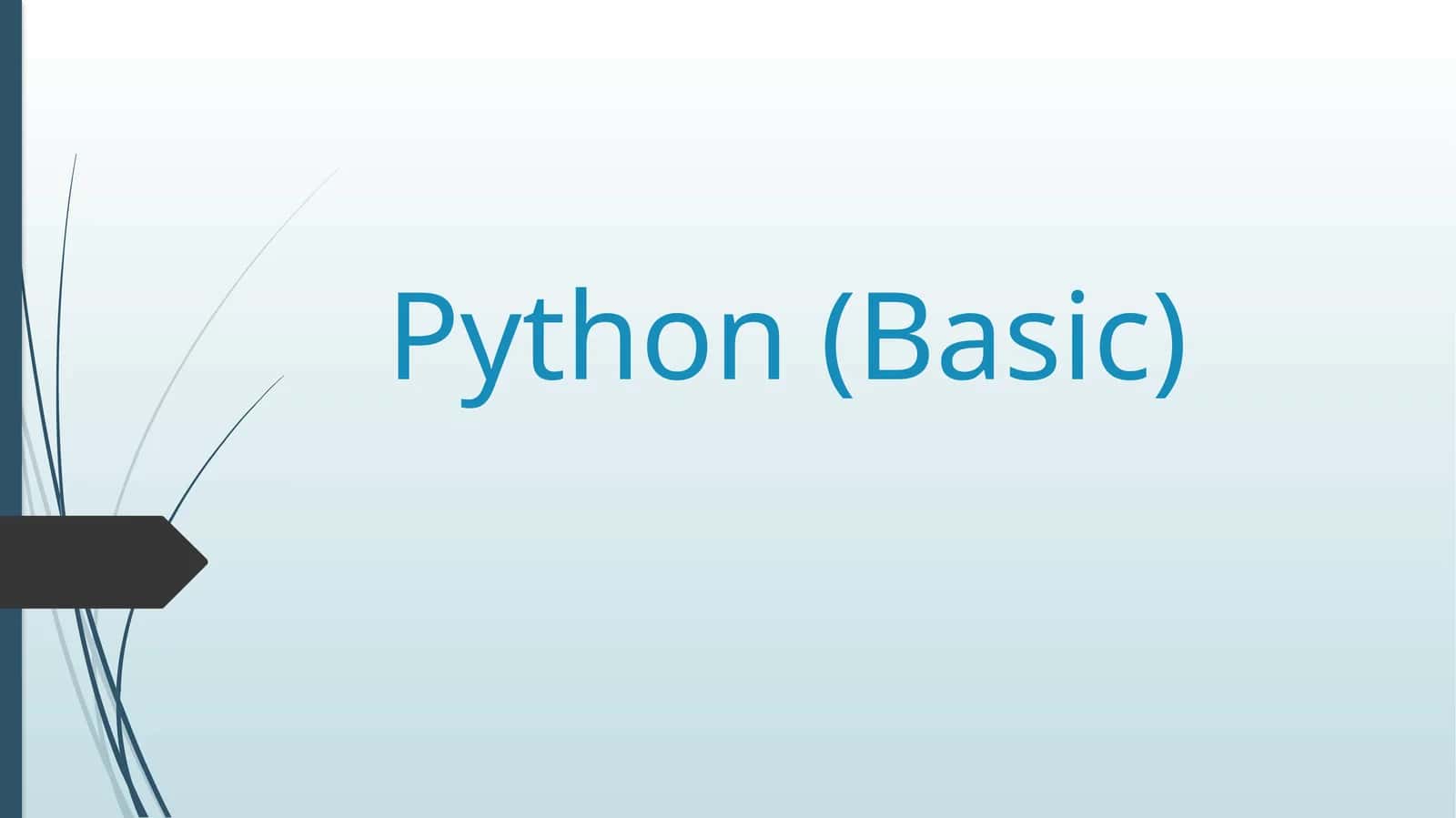 Python (Basic) math moduli