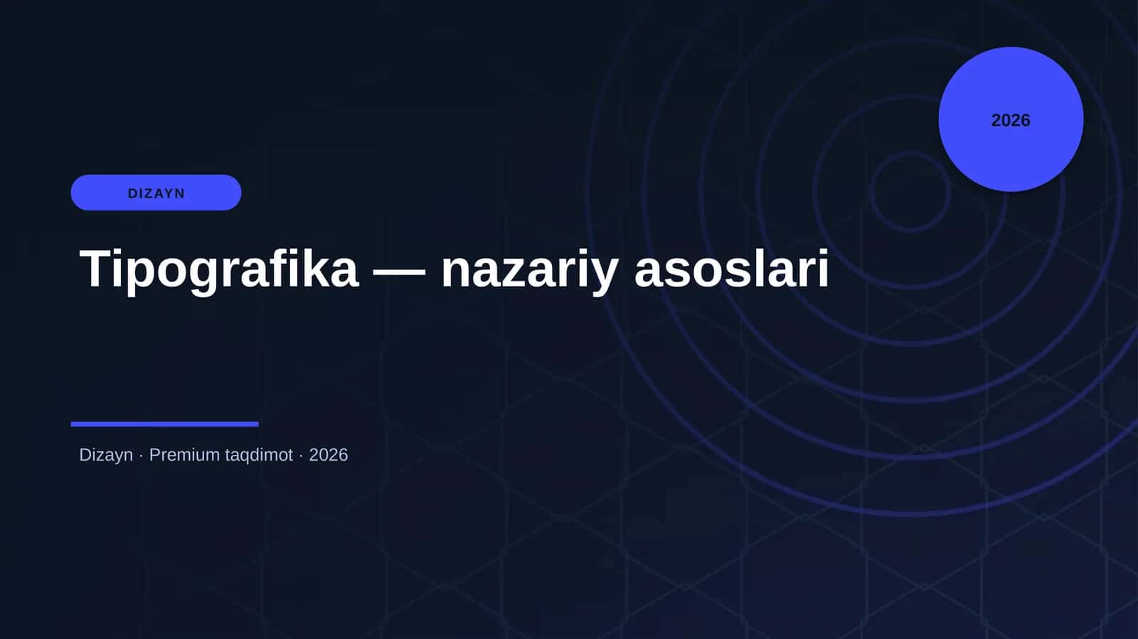 Tipografika — nazariy asoslari
