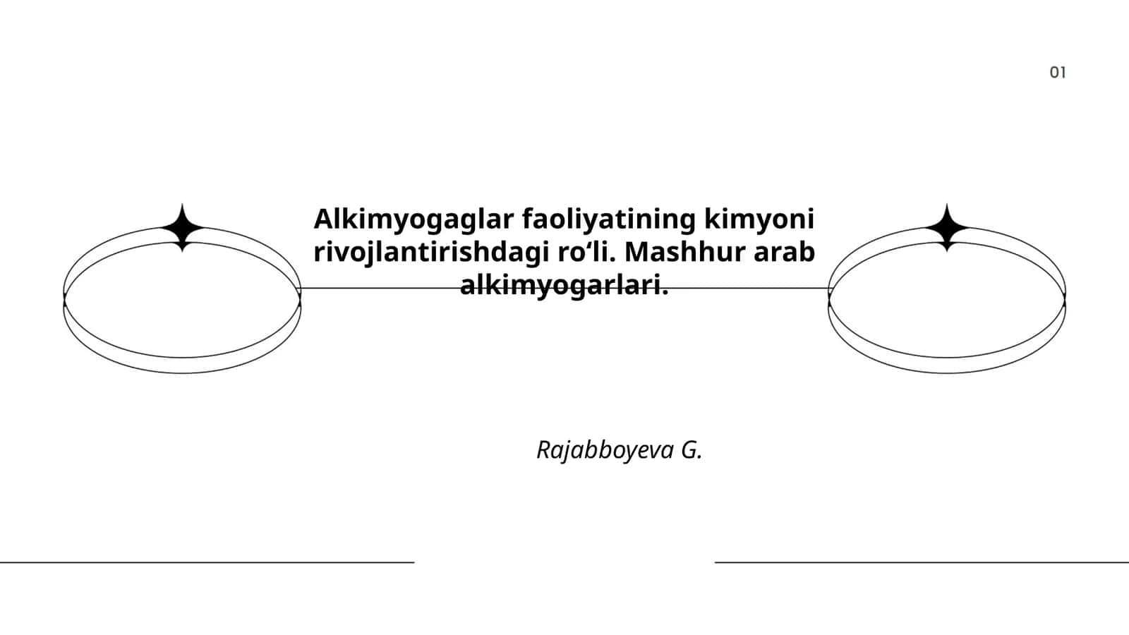 Alkimyogaglar faoliyatining kimyoni rivojlantirishdagi roʻli