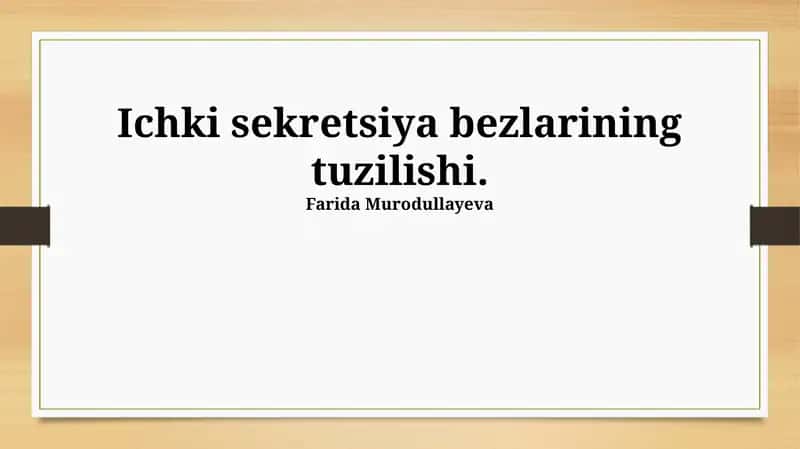 Oshqozon osti bezi tuzilishi