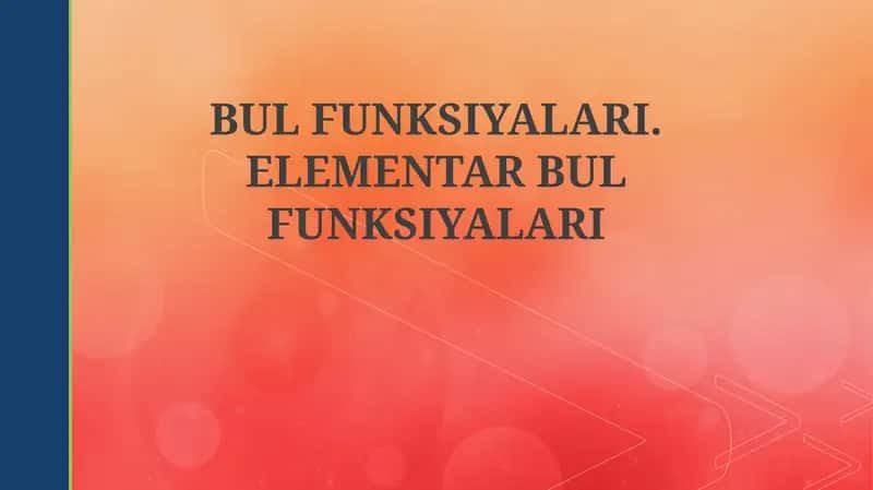 Boolean funksiyalari