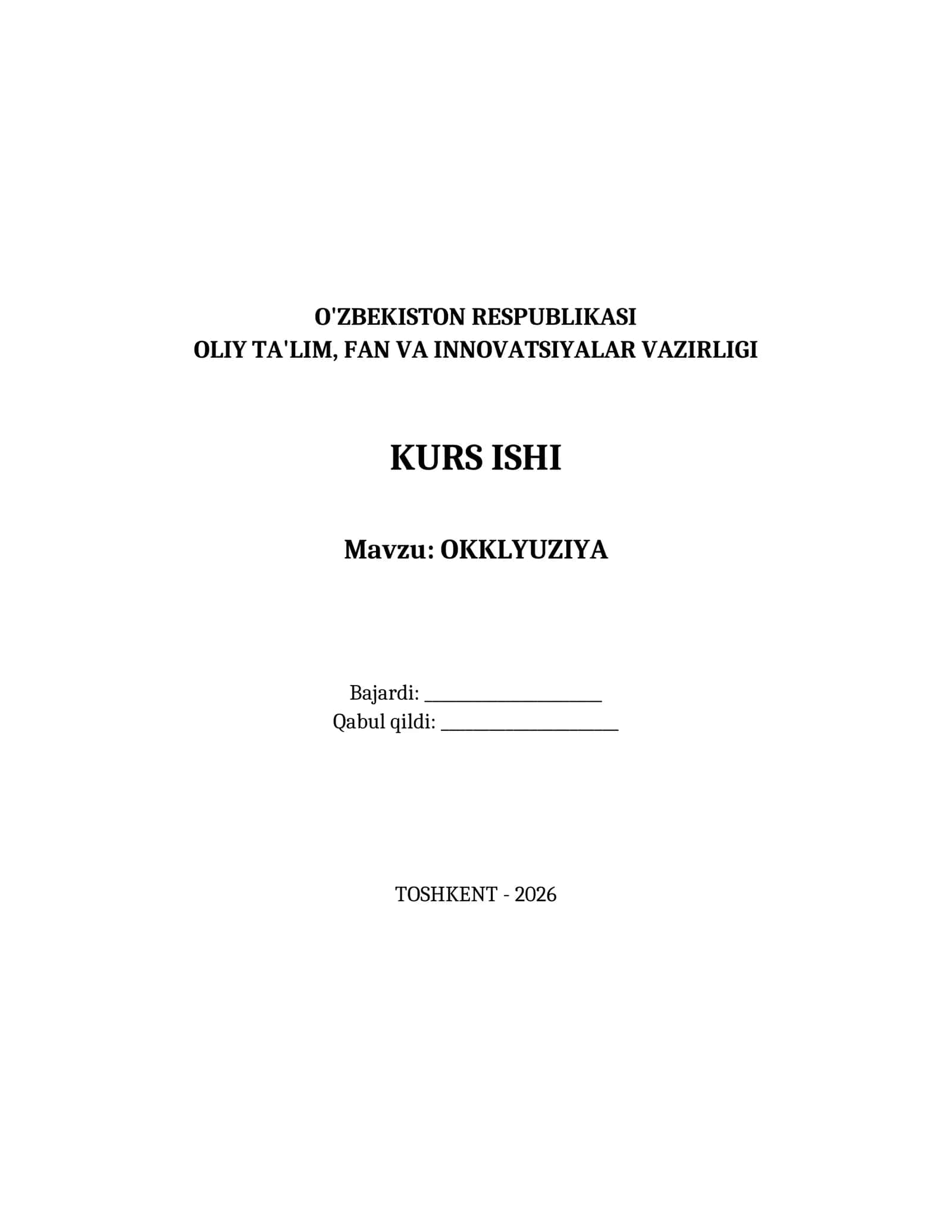 OKKLYUZIYA