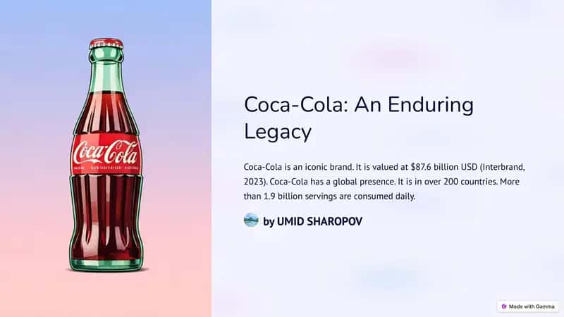 Coca-Cola: An Enduring Legacy