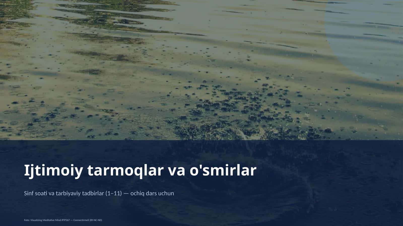 Ijtimoiy tarmoqlar va o'smirlar