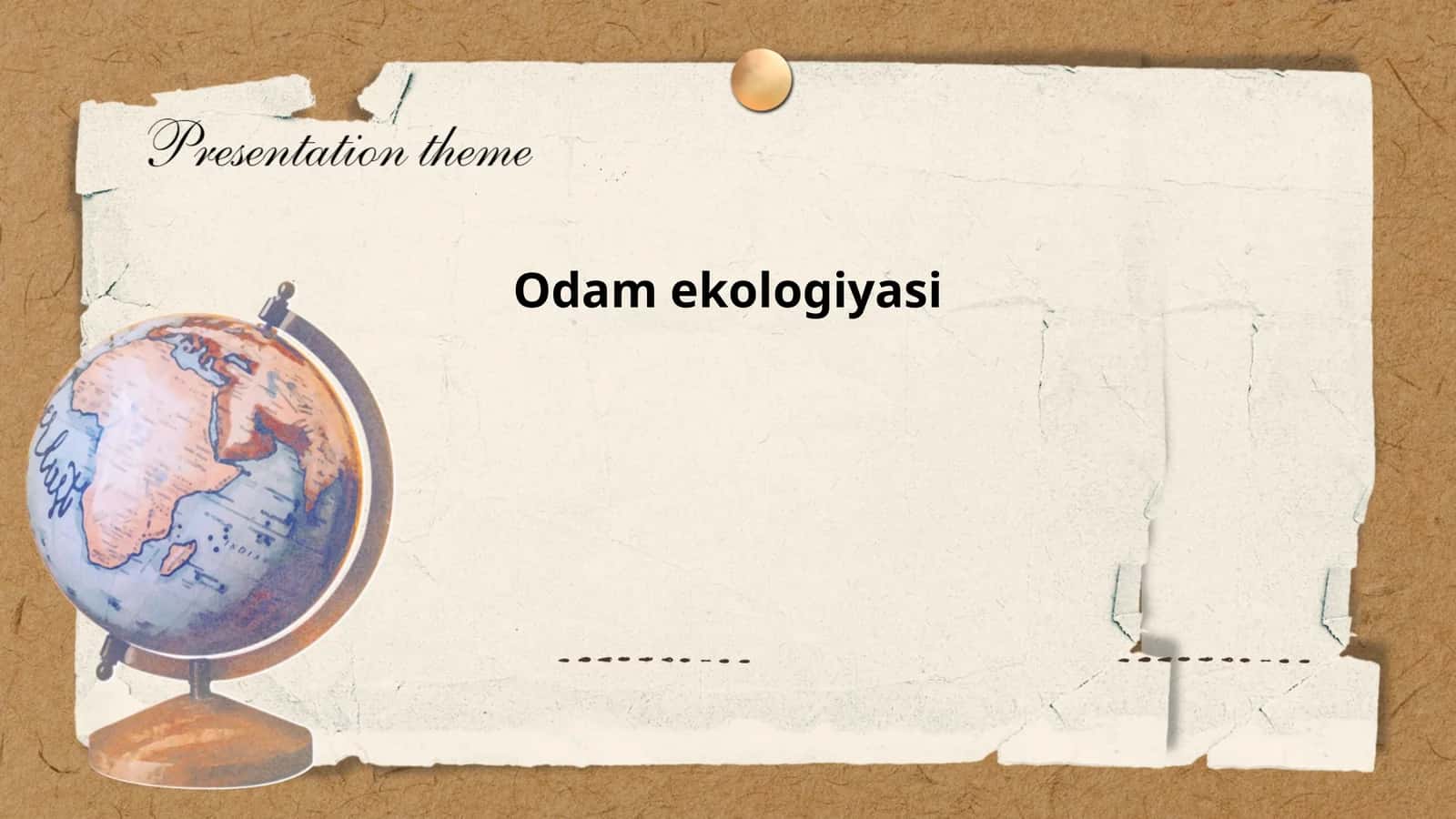 Odаm ekologiyasi