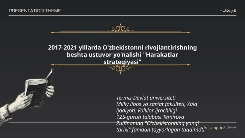 O'zbekistonning yangi tarixi